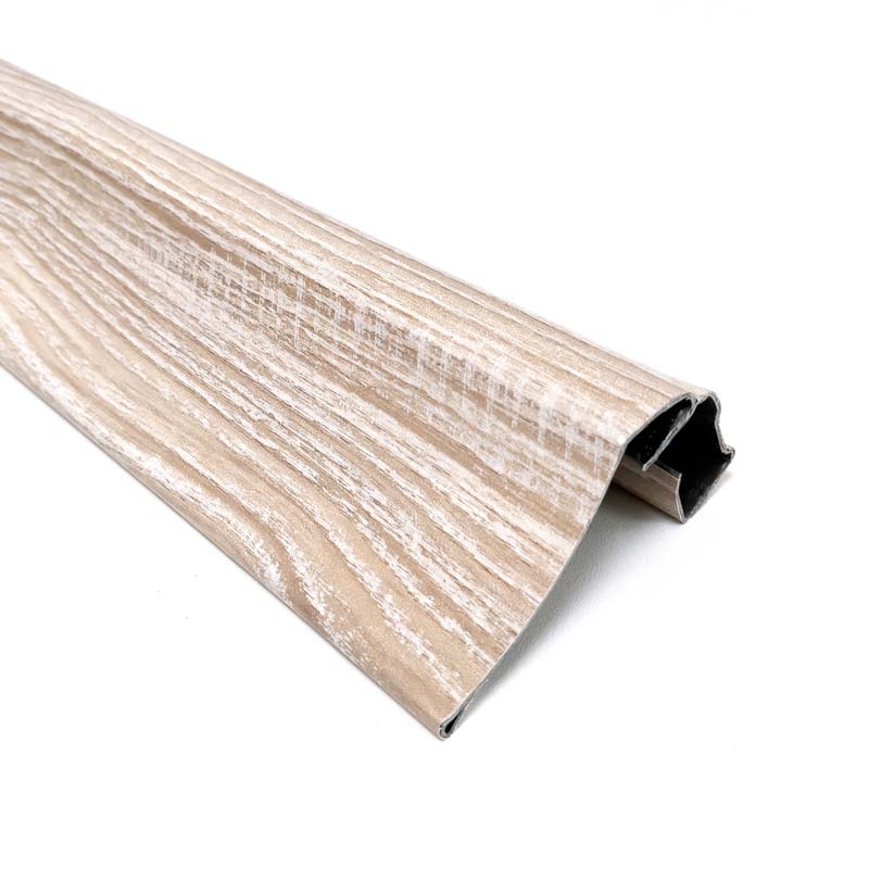 Enrobage film papier chêne sur profilé acier épaisseur 0.5mm