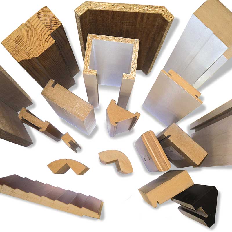 Exemple de moulurages spécifiques