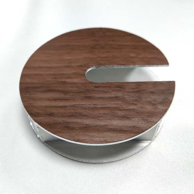 xemple de pièce obtenue par usinage de profils aluminium