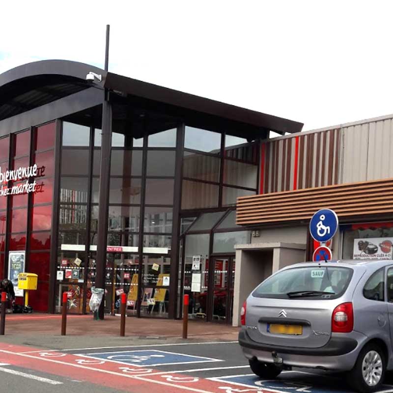 Fourniture des profils Horizontaux sur Préaux et verticaux sur façade